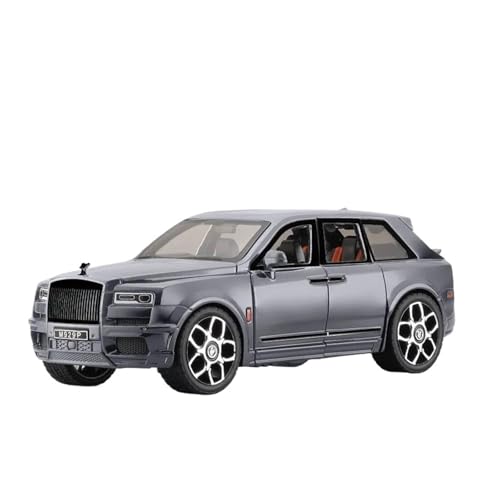 SCVWKAJA Massstabsgetreues Modell Auto 1:20 Für Rolls-Royce Cullinan Legierung Metall Miniatur Auto Modell Sammlung Büro Möbel Dekoration Die-cast Fahrzeug(Chrome) von SCVWKAJA