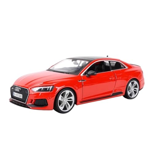 SCVWKAJA Massstabsgetreues Modell Auto 1:24 Für Audi RS5 Coupé Sportwagen Maßstab Legierung Auto Modell Sammlung Replik Exquisite Ornamente Die-cast Fahrzeug(Red) von SCVWKAJA