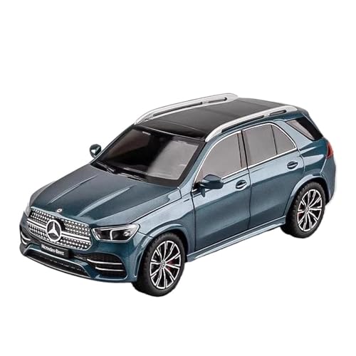 SCVWKAJA Massstabsgetreues Modell Auto 1:24 for Benz GLE350 Luxus-Legierungsautomodell Mit Sound Und Zurückziehbarer Home-Office-Dekoration Die-cast Fahrzeug(Blue) von SCVWKAJA