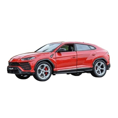 SCVWKAJA Massstabsgetreues Modell Auto 1:24 for Lamborghini Bison Urus SUV Statische Legierung Automodell Maßstab Druckguss Fahrzeug Dekoration Serie Die-cast Fahrzeug(Red) von SCVWKAJA