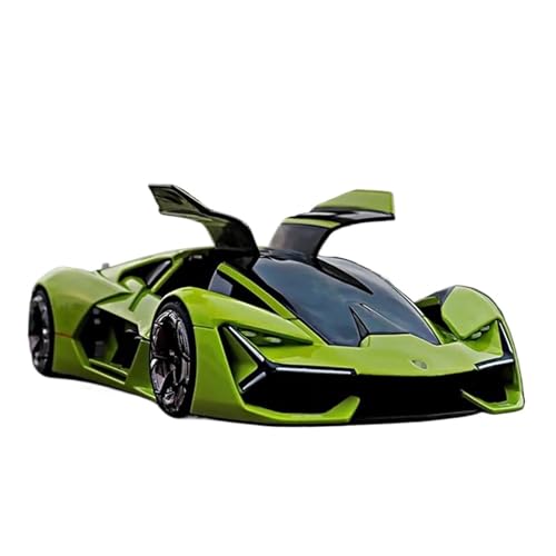 SCVWKAJA Massstabsgetreues Modell Auto 1:24 for Lamborghini Terzo Hobby Sammlung Automodell Ornamente Klassischer Maßstab Legierung Sportwagen Die-cast Fahrzeug(Green) von SCVWKAJA