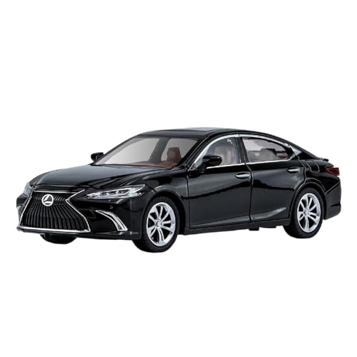 SCVWKAJA Massstabsgetreues Modell Auto 1:24 for Lexus ES300h Sammlung Von Automodellen Aus Legierung, Bürodekoration, Ornamente, Souvenirs Die-cast Fahrzeug(Black) von SCVWKAJA