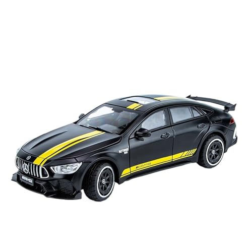 SCVWKAJA Massstabsgetreues Modell Auto 1:24 for Mercedes-AMG GT63 Klassische Dekorative Modell Legierung Metall Auto Modell Sammlung Display Die-cast Fahrzeug(Black) von SCVWKAJA