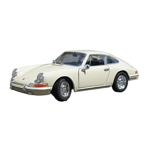 SCVWKAJA Massstabsgetreues Modell Auto 1:24 for Porsche 911 1964 Sportwagen Legierung Maßstab Auto Modell Mini Fahrzeug Ornamente Sammlung Die-cast Fahrzeug(White) von SCVWKAJA