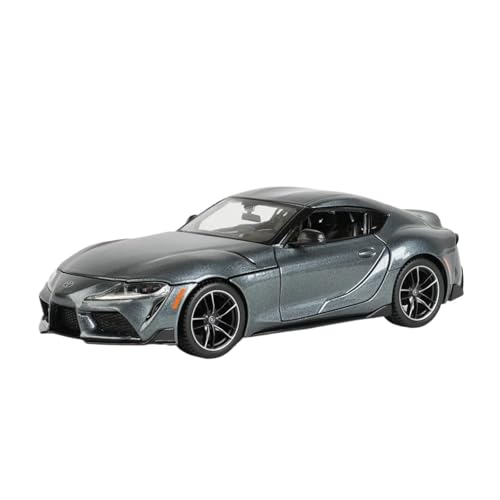 SCVWKAJA Massstabsgetreues Modell Auto 1:24 for Toyota GR Supra Legierung Modell Auto Fahrzeug Diecast Metall Auto Simulation Sound Licht Die-cast Fahrzeug(Red) von SCVWKAJA