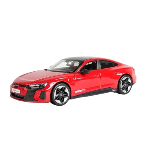 SCVWKAJA Massstabsgetreues Modell Auto 1:25 Für Audi RS E-tron 2022 Replika Statische Legierung Modell Auto Metall Textur Ornamente Display Sammlung Die-cast Fahrzeug(Red) von SCVWKAJA