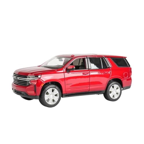 SCVWKAJA Massstabsgetreues Modell Auto 1:26 Für Chevrolet Tahoe Geländewagen Maßstab Legierung Automodell Sammlung Replik Exquisite Ornamente Die-cast Fahrzeug(Black) von SCVWKAJA
