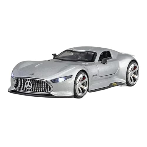 SCVWKAJA Massstabsgetreues Modell Auto 1:32 Für Benzs Vision GT Skalierte Simulation Legierung Körper Fahrzeug Sammlung Auto Modell Luxus Display Die-cast Fahrzeug(Silver) von SCVWKAJA