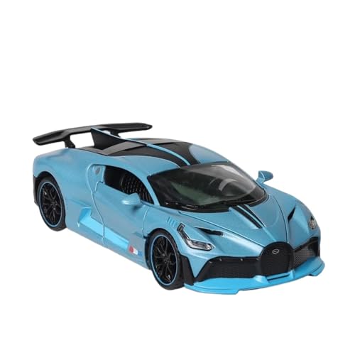 SCVWKAJA Massstabsgetreues Modell Auto 1:32 Für Bugatti Divo Simulation Raffiniertes Legierungsautomodell Klassisches Metall Exquisite Ornamente Die-cast Fahrzeug(Blue) von SCVWKAJA