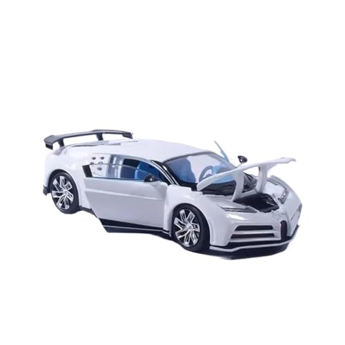 SCVWKAJA Massstabsgetreues Modell Auto 1:32 Für Bugatti EB110 Simulation Automodell Legierung Modellsammlung Ornamente Souvenir Display Die-cast Fahrzeug(White) von SCVWKAJA