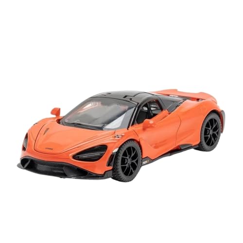 SCVWKAJA Massstabsgetreues Modell Auto 1:32 Für McLaren 765LT Legierung Maßstab Auto Modell Simulation Design Metall Modell Ornamente Sammlung Die-cast Fahrzeug(Titanium) von SCVWKAJA