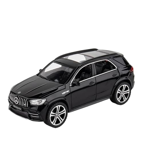 SCVWKAJA Massstabsgetreues Modell Auto 1:32 Für Mercedes-Benz GLE 63S Luxus-Mini-Auto Legierung Metall Auto Modell Ornamente Mode-Accessoires Die-cast Fahrzeug(Black) von SCVWKAJA