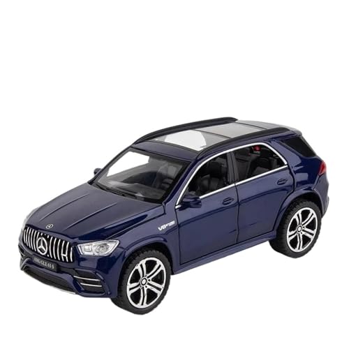 SCVWKAJA Massstabsgetreues Modell Auto 1:32 Für Mercedes-Benz GLE 63S Luxus-Mini-Auto Legierung Metall Auto Modell Ornamente Mode-Accessoires Die-cast Fahrzeug(Blue) von SCVWKAJA