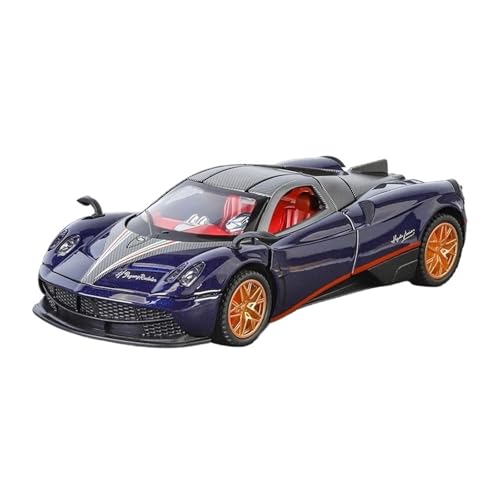 SCVWKAJA Massstabsgetreues Modell Auto 1:32 Für Pagani Huayra BC Simulation Legierung Auto Modell Metall Druckguss Ornamente Sammlung Die-cast Fahrzeug(Purple) von SCVWKAJA