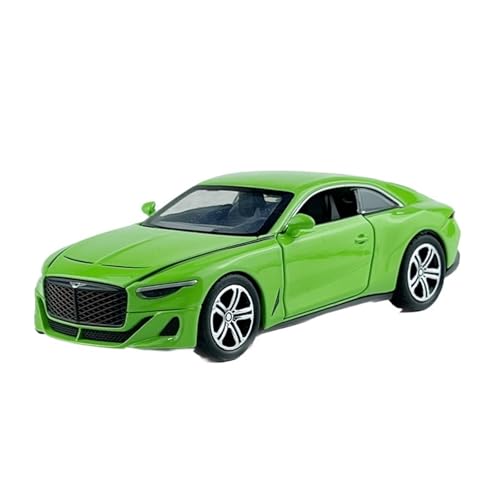 SCVWKAJA Massstabsgetreues Modell Auto 1:32 for Bentley Mulliner Legierung Fertig Guss Modell Auto Miniatur Metall Haus Dekoration Die-cast Fahrzeug(Green) von SCVWKAJA