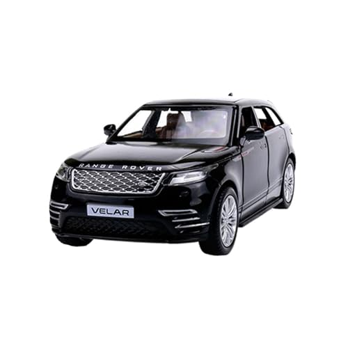 SCVWKAJA Massstabsgetreues Modell Auto 1:32 for Land Rover Velar Klassische Dekorative Modell Legierung Metall Auto Modell Sammlung Display Die-cast Fahrzeug(Black) von SCVWKAJA