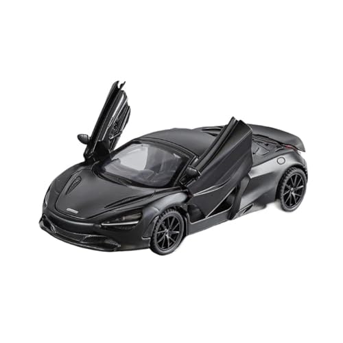 SCVWKAJA Massstabsgetreues Modell Auto 1:32 for McLaren 720s Legierung Fertig Casting Modell Auto Miniatur Metall Haus Dekoration Die-cast Fahrzeug(Black) von SCVWKAJA