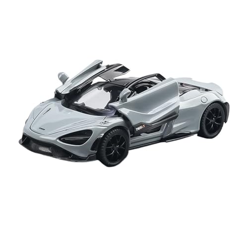 SCVWKAJA Massstabsgetreues Modell Auto 1:32 for McLaren Senna Miniatur Klassische Legierung Auto Modell Metall Ornamente Hobby Sammlung Die-cast Fahrzeug(Titanium) von SCVWKAJA