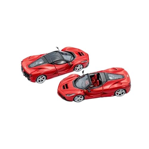 SCVWKAJA Massstabsgetreues Modell Auto 1:64 for Ferrari LaFerrari Klassische Simulation Legierung Auto Modell Nostalgische Sammlung Handwerk Ornamente Die-cast Fahrzeug(C) von SCVWKAJA