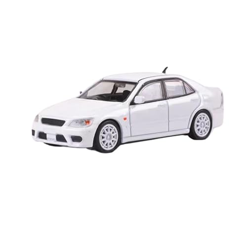 SCVWKAJA Massstabsgetreues Modell Auto 1:64 for Toyota Altezza RS200 Luxus-Gusslegierungsautomodell Moderne Handwerksornamente Modellsammlung Die-cast Fahrzeug(White) von SCVWKAJA