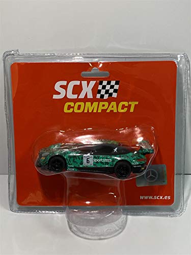 SCX C10309X300 Compact 1:43 Mercedes AMG GT3 Green No.6 von SCX