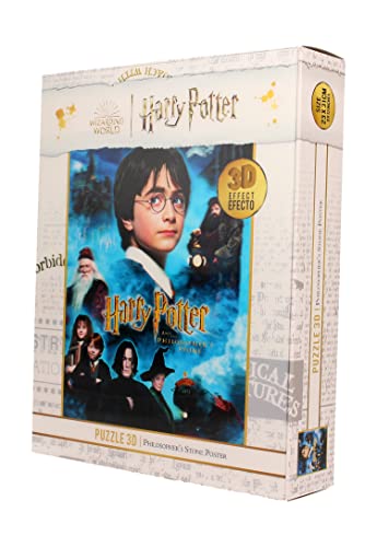 Harry Potter 3D Puzzle Lentikular Philosopher´s Stone 100 Puzzleteile, Bildformat 20 x 16 cm, von SD Toys von SD TOYS