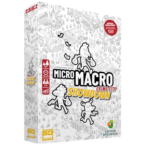 SD GAMES Gesellschaftsspiel Micro Macro Showdown von SD Games