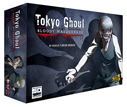 SD GAMES - Brettspiel - Tokyo Ghoul - Bloody Masquerade - Strategiespiel Manga - Versteckte Rollen - 31 x 20 x 8 cm von SD Games