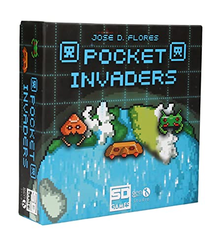 SD Games - Pocket Invaders Dritte Edition (SDGPOCINV01), Farbe/Modell Sortiert von SD Games