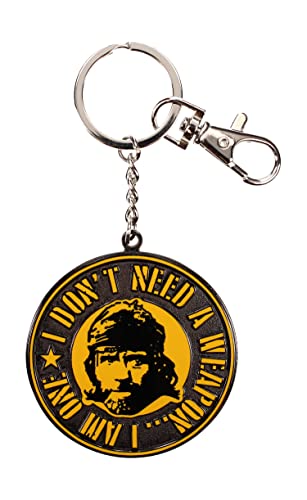 Chuck Norris Schlüsselanhänger Missing In Action Face Weapon von SD TOYS