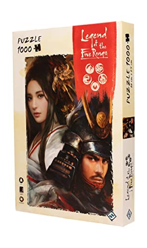 SD Toys, Legend of the Five Rings Puzzle, 1.000 Teile, Format: 45 x 66 cm, Ab 14+ Jahren, Sprachneutral SD Toys, Legend of the Five Rings Puzzle, 1.000 Teile, Format: 45 x 66 cm, Ab 14+ Jahren, Sprachneutral von SD TOYS