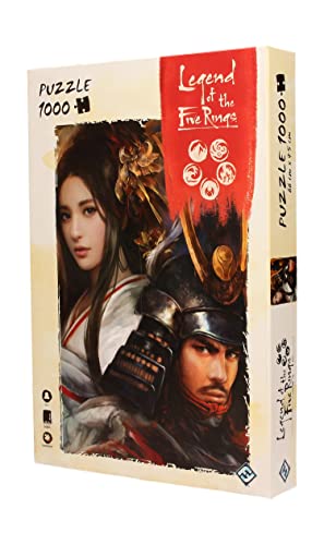 SD Toys , Legend of the Five Rings Puzzle , 1.000 Teile , Format: 45 x 66 cm , Ab 14+ Jahren , Sprachneutral von SD TOYS