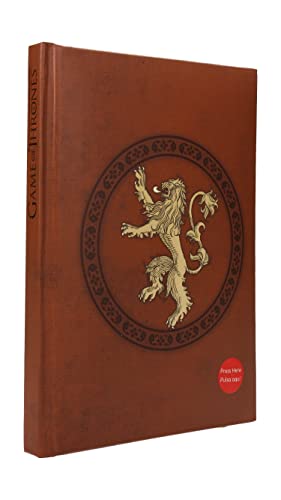 Star Bilder Game of Thrones Lannister Light Up Notebook von SD TOYS