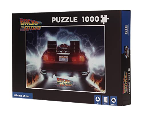 SD Toys SDTUNI22323 Delorean Out A Time Puzzle Back to The Future Colour von SD TOYS