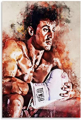 Puzzle 1000 Teile Erwachsene und Kinder Rocky Balboa-Plakat Holz Puzzles Stress Freisetzung Spiel 1000 Piece 29.5x19.6inch(75x50cm) Kein Rahmen von SDDLW1990