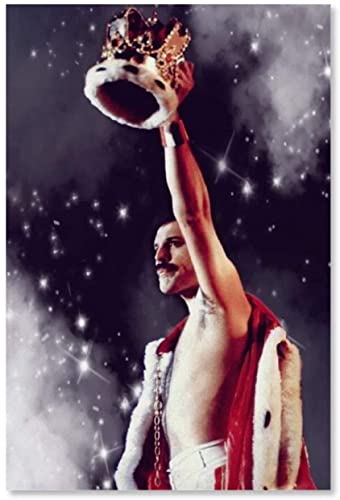 SDDLW1990 Puzzle für 1000 Teile Freddie Mercury 13 Klassische Rockmusik Holz Puzzlespiel Erwachsenen und Kinder puzzle Poster 1000 Piece 29.5x19.6inch(75x50cm) Kein Rahmen von SDDLW1990