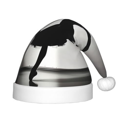 Ballerina Dance 1 Packung Weihnachtsmützen Plüsch Nikolausmütze für Jugendliche Weihnachten Kostüm Party und Urlaub Event von SDEGTHO