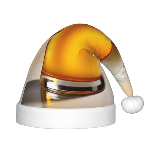 Bierschaumstoff, Weihnachtsmütze, Plüsch-Weihnachtsmannmütze für Teenager, Weihnachtskostüm, Party und Feiertagsveranstaltung, 1 Stück Bierschaumstoff, Weihnachtsmütze, Plüsch-Weihnachtsmannmütze für Teenager, Weihnachtskostüm, Party und Feiertagsveranstaltung, 1 Stück von SDEGTHO