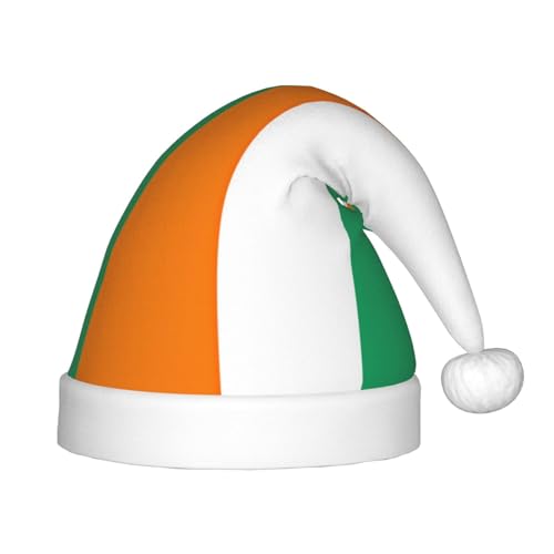 Flagge der Elfenbeinküste, 1 Packung Weihnachtsmütze, Plüsch-Weihnachtsmannmütze für Teenager, Weihnachtskostüm, Party und Feiertagsveranstaltung Flagge der Elfenbeinküste, 1 Packung Weihnachtsmütze, Plüsch-Weihnachtsmannmütze für Teenager, Weihnachtskostüm, Party und Feiertagsveranstaltung von SDEGTHO