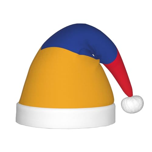 Flagge von Armenien, 1 Packung Weihnachtsmützen, Plüsch-Weihnachtsmannmütze für Teenager, Weihnachtskostüm, Party und Feiertagsveranstaltung Flagge von Armenien, 1 Packung Weihnachtsmützen, Plüsch-Weihnachtsmannmütze für Teenager, Weihnachtskostüm, Party und Feiertagsveranstaltung von SDEGTHO