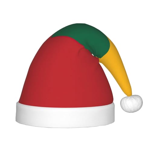 Flagge von Litauen, 1 Packung Weihnachtsmützen, Plüsch-Weihnachtsmannmütze für Teenager, Weihnachtskostüm, Party und Feiertagsveranstaltung Flagge von Litauen, 1 Packung Weihnachtsmützen, Plüsch-Weihnachtsmannmütze für Teenager, Weihnachtskostüm, Party und Feiertagsveranstaltung von SDEGTHO