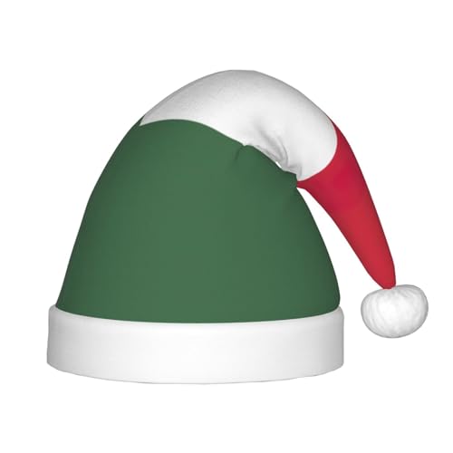 Flagge von Ungarn, 1 Packung Weihnachtsmützen, Plüsch-Weihnachtsmannmütze für Teenager, Weihnachtskostüm, Party und Feiertagsveranstaltung von SDEGTHO