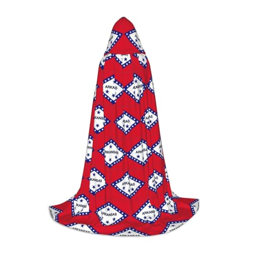 SDEGTHO Arkansas Halloween-Kapuzenumhang mit Staatsflagge, langer Kapuzenumhang, Karneval, Kostüme, Kapuzenumhang, Maskerade SDEGTHO Arkansas Halloween-Kapuzenumhang mit Staatsflagge, langer Kapuzenumhang, Karneval, Kostüme, Kapuzenumhang, Maskerade von SDEGTHO