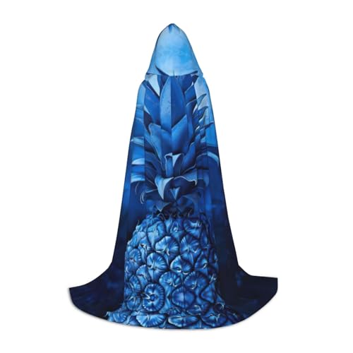 SDEGTHO Blauer Ananas-Umhang mit Kapuze, langer Umhang mit Kapuze, Karneval, Kostüme, Kapuzenumhang, Maskerade SDEGTHO Blauer Ananas-Umhang mit Kapuze, langer Umhang mit Kapuze, Karneval, Kostüme, Kapuzenumhang, Maskerade von SDEGTHO