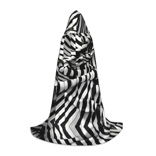SDEGTHO Halloween-Kapuzenumhang mit Zebra-ähnlichem Druck, langer Kapuzenumhang, Karneval, Kostüme, Kapuzenumhang, Maskerade SDEGTHO Halloween-Kapuzenumhang mit Zebra-ähnlichem Druck, langer Kapuzenumhang, Karneval, Kostüme, Kapuzenumhang, Maskerade von SDEGTHO