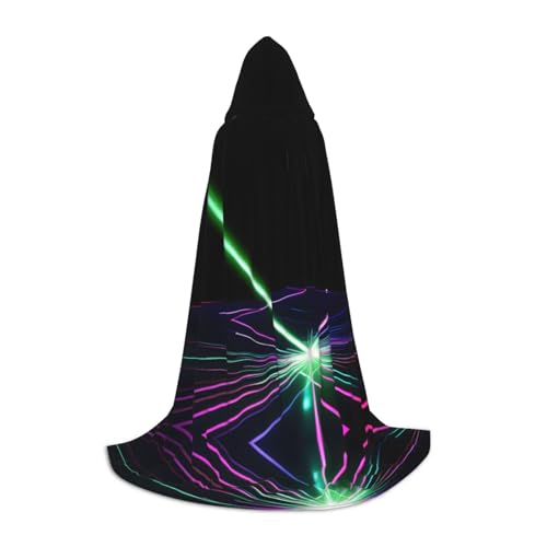 SDEGTHO Laser Lights Halloween-Kapuzenumhang, langer Kapuzenumhang, Karneval, Umhang, Kostüme, Kapuzenumhang, Maskerade SDEGTHO Laser Lights Halloween-Kapuzenumhang, langer Kapuzenumhang, Karneval, Umhang, Kostüme, Kapuzenumhang, Maskerade von SDEGTHO