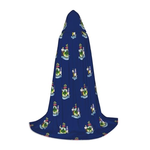 SDEGTHO Maine State Flag Halloween Kapuzenumhang Langer Kapuzenumhang Karneval Umhang Kostüme Kapuzenumhang Maskerade SDEGTHO Maine State Flag Halloween Kapuzenumhang Langer Kapuzenumhang Karneval Umhang Kostüme Kapuzenumhang Maskerade von SDEGTHO