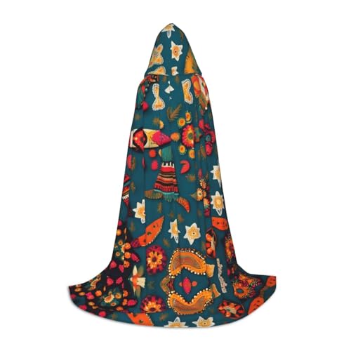 SDEGTHO Mexikanischer Boho-Umhang mit Kapuze, langer Umhang mit Kapuze, Karneval, Kostüme, Kapuzenumhang, Maskerade SDEGTHO Mexikanischer Boho-Umhang mit Kapuze, langer Umhang mit Kapuze, Karneval, Kostüme, Kapuzenumhang, Maskerade von SDEGTHO
