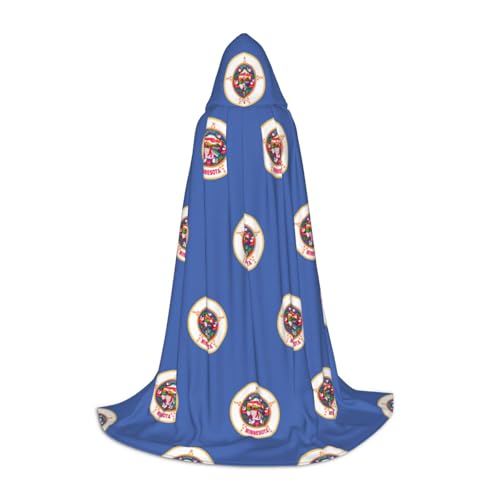 SDEGTHO Minnesota State Flag Halloween Kapuzenumhang Langer Kapuzenumhang Karneval Umhang Kostüme Kapuzenumhang Maskerade SDEGTHO Minnesota State Flag Halloween Kapuzenumhang Langer Kapuzenumhang Karneval Umhang Kostüme Kapuzenumhang Maskerade von SDEGTHO