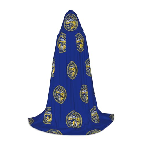 SDEGTHO Nebraska-Flagge, Halloween-Kapuzenumhang, langer Kapuzenumhang, Karneval, Umhang, Kostüme, Kapuzenumhang, Maskerade SDEGTHO Nebraska-Flagge, Halloween-Kapuzenumhang, langer Kapuzenumhang, Karneval, Umhang, Kostüme, Kapuzenumhang, Maskerade von SDEGTHO